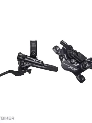 Shimano Deore XT BR-M8120 hydr. zadní brzda, Post Mount, had. 1700 mm, OEM Vrácení Zdarma