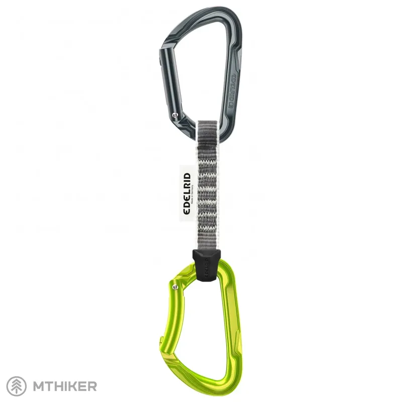 EDELRID Pure Set II expreska, 10 cm, slate-oasis Sezónní Sleva