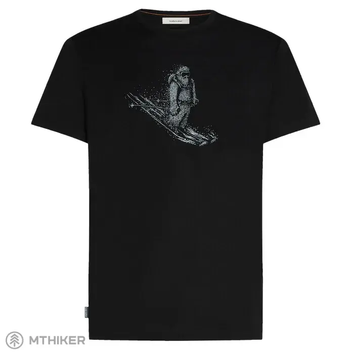 Kup Teď icebreaker Merino 150 Tech Lite SS Skiing Yeti tričko, černá