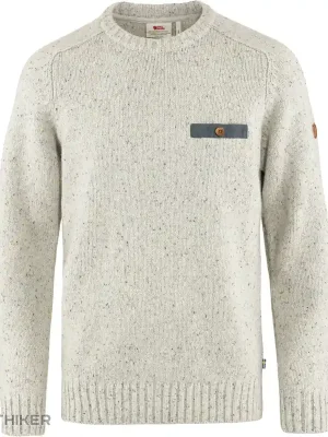 Časově Omezené Fjällräven Lada Round-neck svetr, chalk white