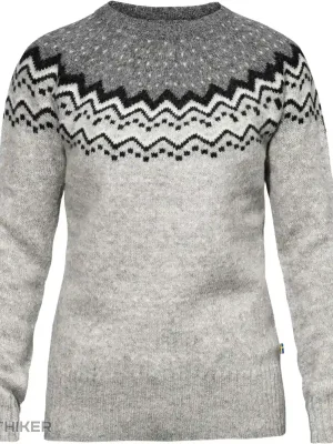 Časově Omezené Fjällräven Övik Knit dámský svetr, šedá