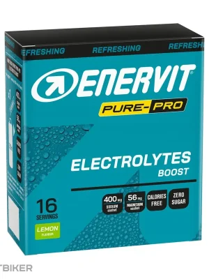 Nízká Cena Enervit Electrolytes Boost izo/hypotonický nápoj, 16x4 g, citron