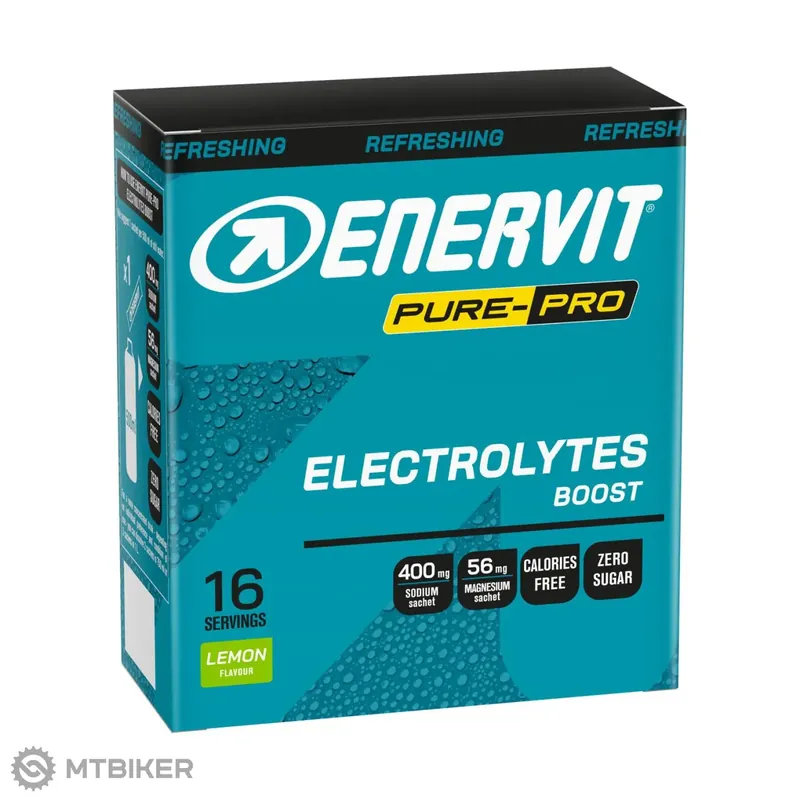 Nízká Cena Enervit Electrolytes Boost izo/hypotonický nápoj, 16x4 g, citron