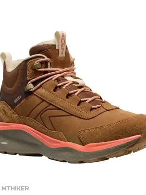 Expresní Doručení KEEN Leiki Leather Mid WP dámské boty, chipmunk/bison