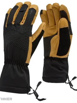 Akční Nabídka La Sportiva Alpine Guide Leather rukavice, black/cedar