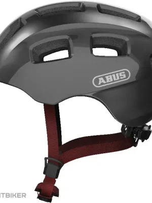 Ověřený ABUS Youn-I 2.0 dětská přilba, sparkling titan