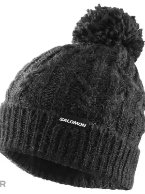 Salomon Ivy čepice, deep black Akční Nabídka