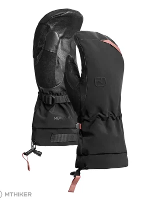 Tovární Cena ORTOVOX Merino Freeride Mitten dámské rukavice, black raven