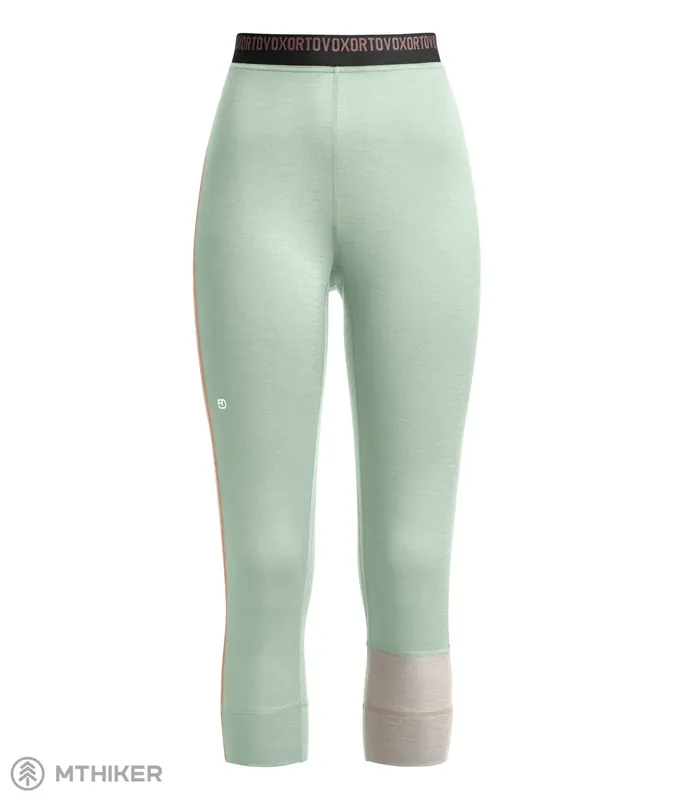 Výprodej ORTOVOX 185 Rock‘N‘Wool 3/4 dámské spodky, green acid