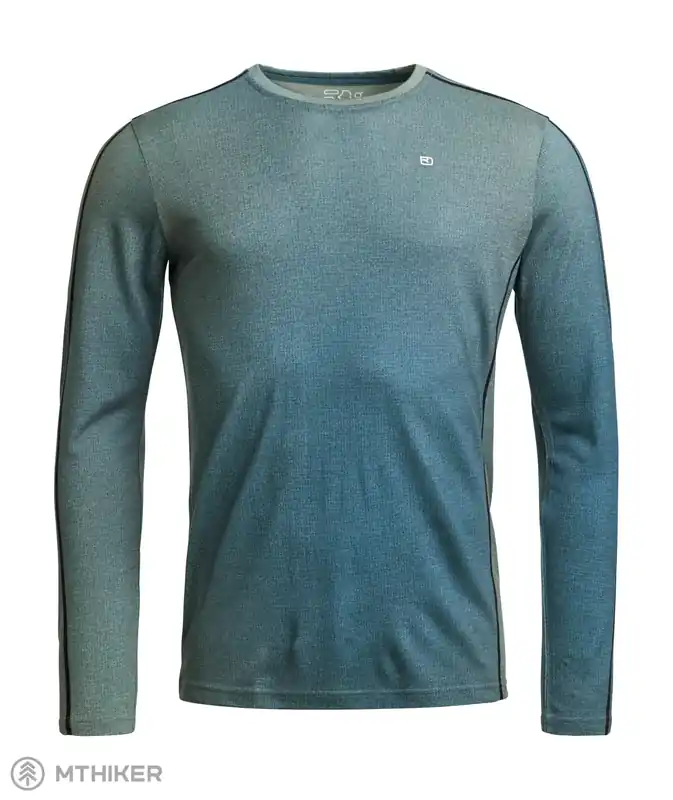 ORTOVOX 185 Rock´n´Wool Print tričko, aop green sage Jen Po Omezenou Doba