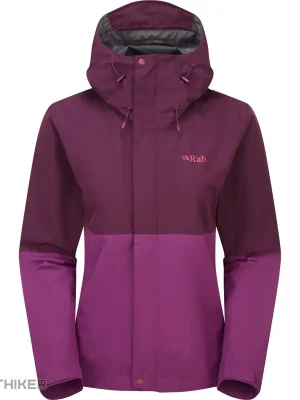 Expresní Doručení Rab Downpour dámská bunda, mulberry/plum