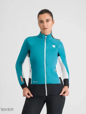 Sportful Apex dámská bunda, green bay/white/black Super Cena