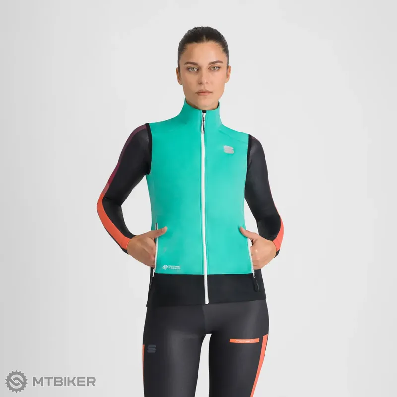 Nová Kolekce Sportful Apex dámská vesta, blue waterfall/black