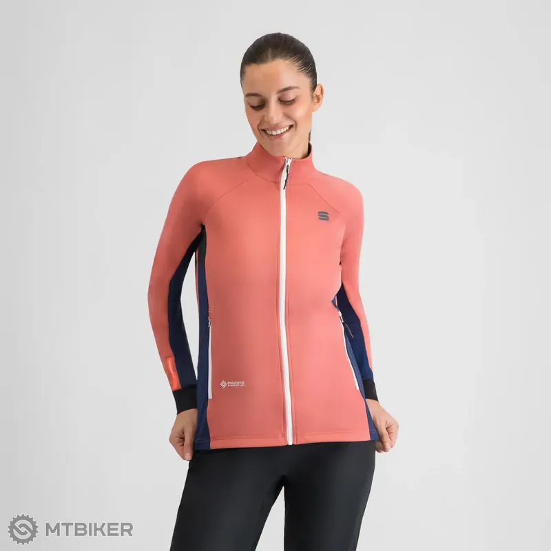 Dokud Zásoby Vydrží Sportful Apex Light dámská bunda, dusty red/blue