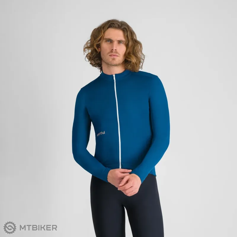 Levný Sportful CLASSIC THERMAL dres, teal blu