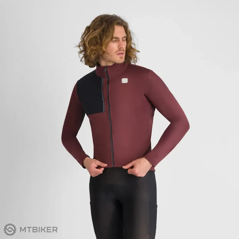 Sportful GIARA SOFTSHELL bunda, deep bordeaux Nízká Cena
