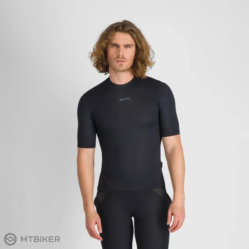 Sportful MERINO LAYER tričko, černá Výhodná Nabídka