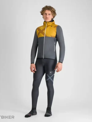 Sportful Rythmo bunda, černá oyster/wood yellow Finální Výprodej