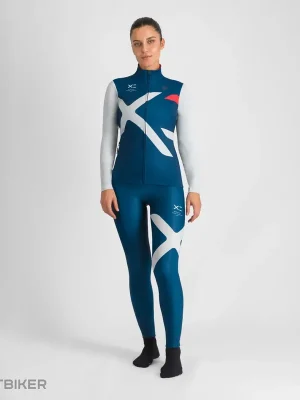 Bezpečná Platba Sportful Squadra dámské legíny, teal blue