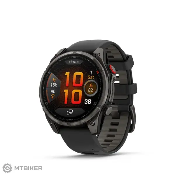 Cenově Výhodný Garmin fenix 8 Pro (47 mm) hodinky, carbon gray/DLC titanium/black
