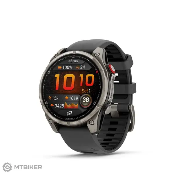 Novinka Garmin fenix 8 Pro (47 mm) hodinky, titanium/graphite