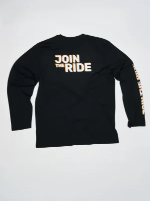 MTBIKER - JOIN THE RIDE longsleeve triko, černá Super Cena