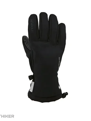 Nejlepší Volba Snowlife Multi WS Soft Shell rukavice, černá