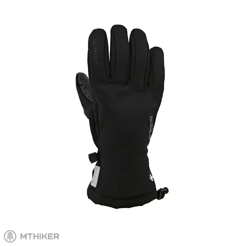 Nejlepší Volba Snowlife Multi WS Soft Shell rukavice, černá