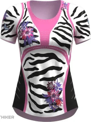 Sezónní Sleva Crazy Voltage dámské tričko, black/zebra