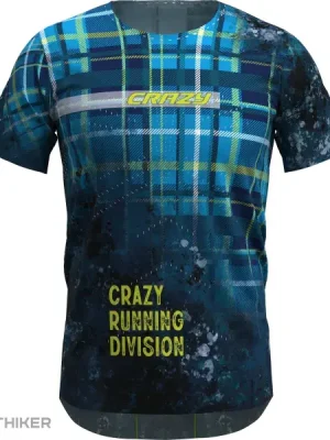 Nová Kolekce Crazy Thunder tričko, print bluette scottish