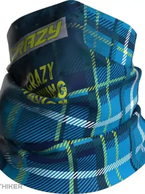 Novinka Crazy Neck nákrčník, bluette scottish