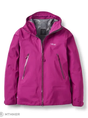 Autentický Rab Kangri GORE-TEX dámská bunda, plum