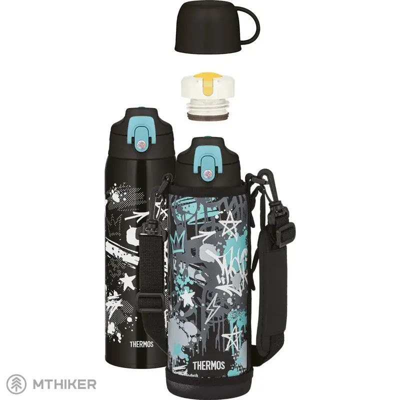 Oblíbený Thermos Active dětská termoska, 1 l, černá