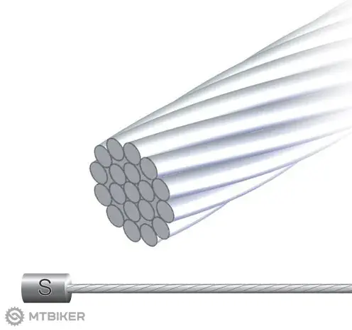 Objednat Nyní Jagwire BWC1012 řadicí lanko, Ø-1.2 x 2 100 mm, nerez