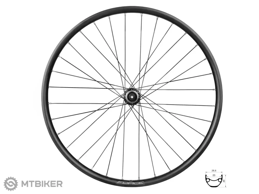 FORCE XC Disc 26" zadní kolo, CL, Shimano HG, QR Nízká Cena