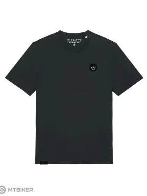 Časově Omezené Peaty‘s PUBWEAR triko, embroidered crown/black