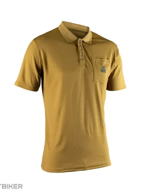Akční Nabídka Leatt Polo SS Team tričko, brass brown