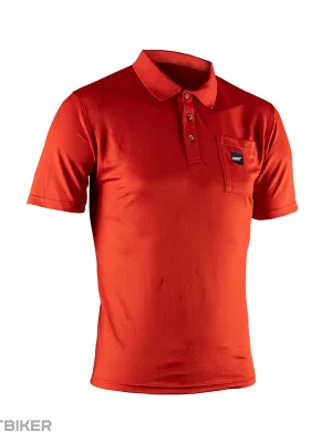 Leatt Polo SS Team tričko, chili red Nejprodávanější