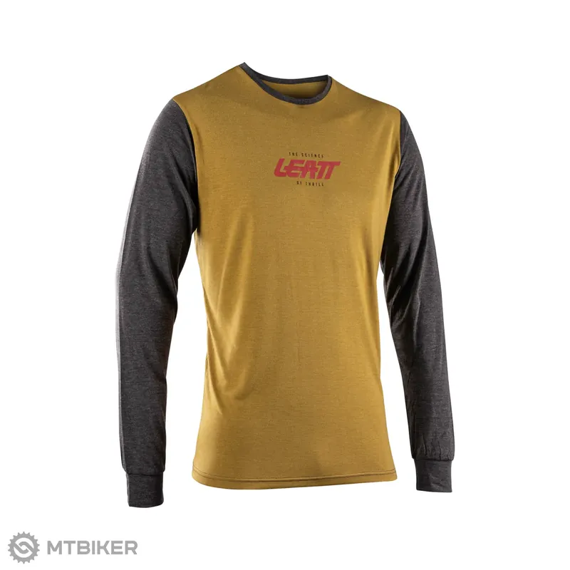 Koupit Online Leatt Tech triko, brass brown