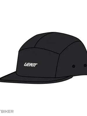 Vrácení Zdarma Leatt 5-Panel kšiltovka, černá