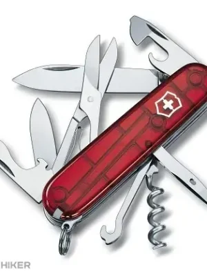 Ihned K Objednání Victorinox Climber kapesní nůž, transparentní červená