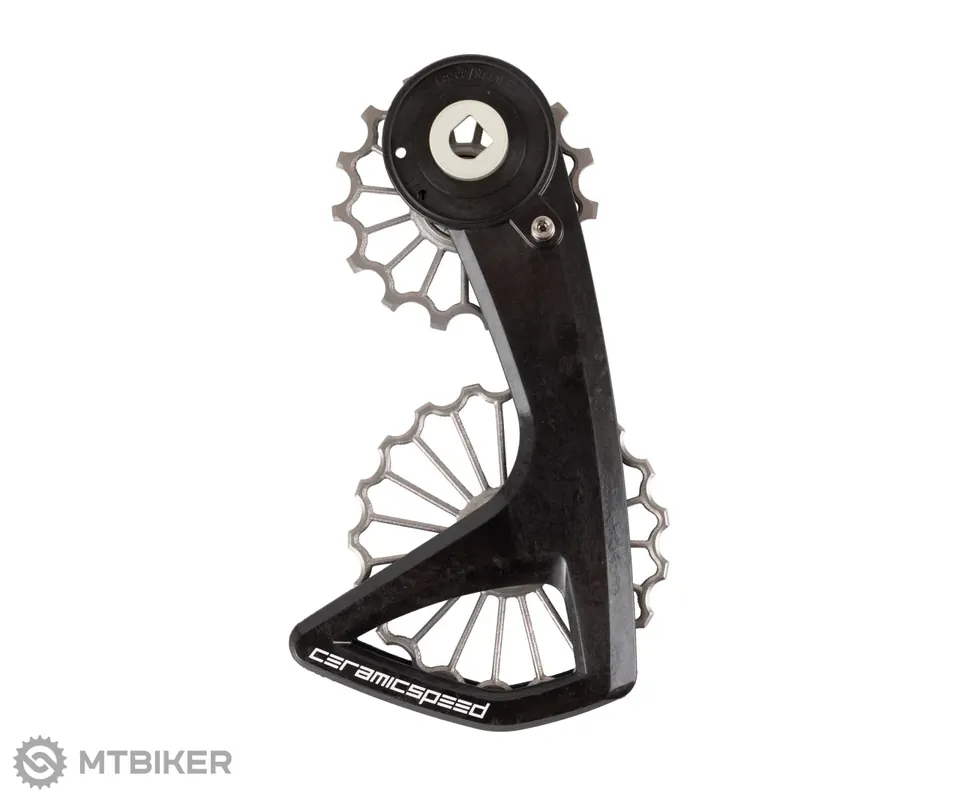 CeramicSpeed OSPW RS 3D Printed Hollow Ti ramínko přehazovačky pro SRAM Force E1/Rival E1, titanová Akční Cena
