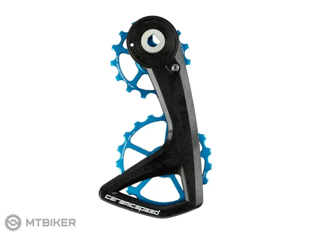 CeramicSpeed OSPW RS 5-Spoke ramínko přehazovačky, SRAM Force E1/Rival E1, modrá Ověřený