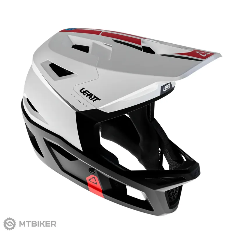 Leatt MTB Gravity 4.0 přilba, black/white Pouze Dnes