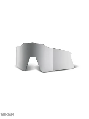 100% SPEEDCRAFT XS náhradní sklo, HiPER silver mirror Vrácení Zdarma