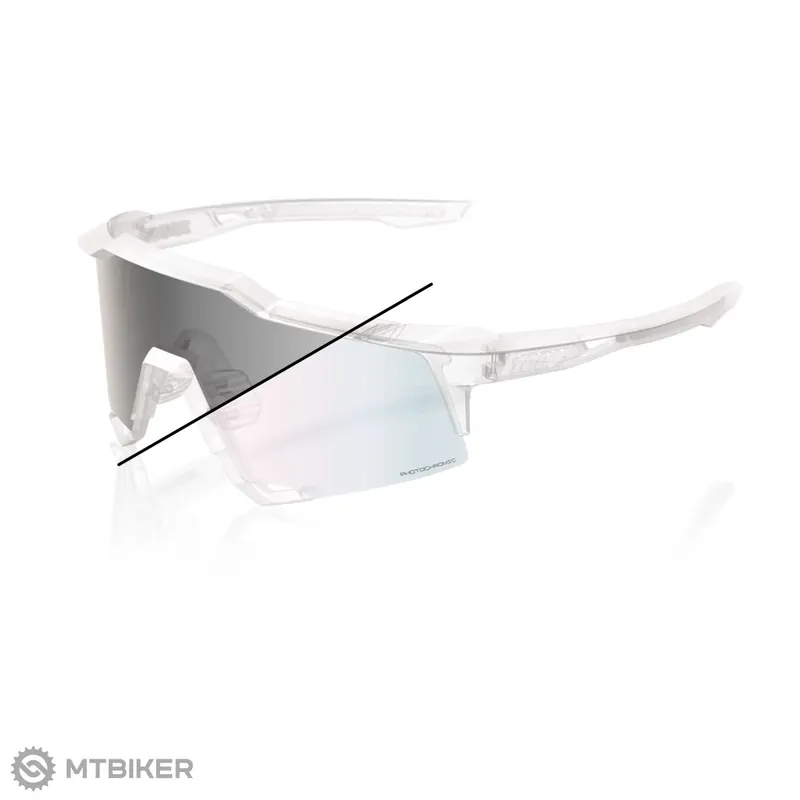100% SPEEDCRAFT náhradní sklo, rose gold mirror photochromic Akce