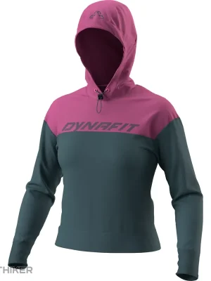 Dynafit 24/7 HOODY dámská mikina, magenta Originální