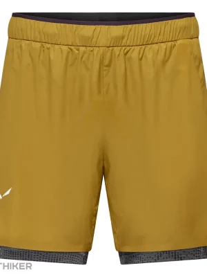 Tovární Cena Salewa PEDROC Durastretch 2 in 1 kraťasy, olive oil int.0870