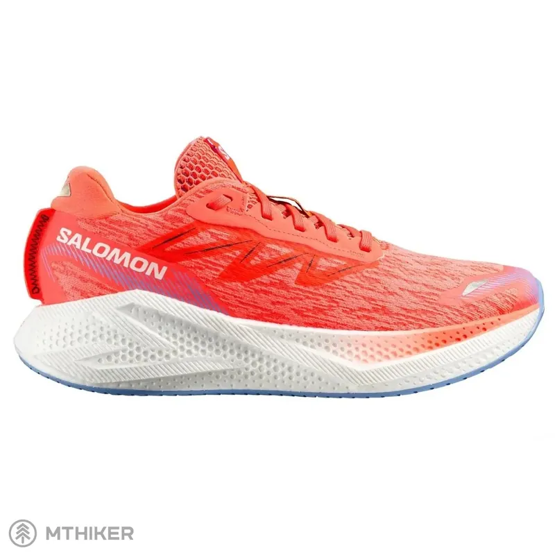 Oblíbený Salomon AERO GLIDE 4 boty, neon flame/white/persian jewel