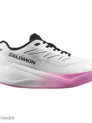 Salomon AERO BLAZE 3 dámské boty, white/black/cyclamen Poslední Šance
